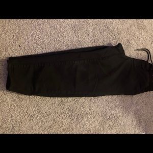 Zara black joggers pants fits like a small